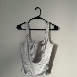 Silver Tank Top